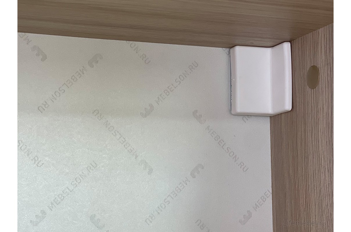 Комплект детской мебели Лайк К113 дуб мария / фуксия / велюр капучино