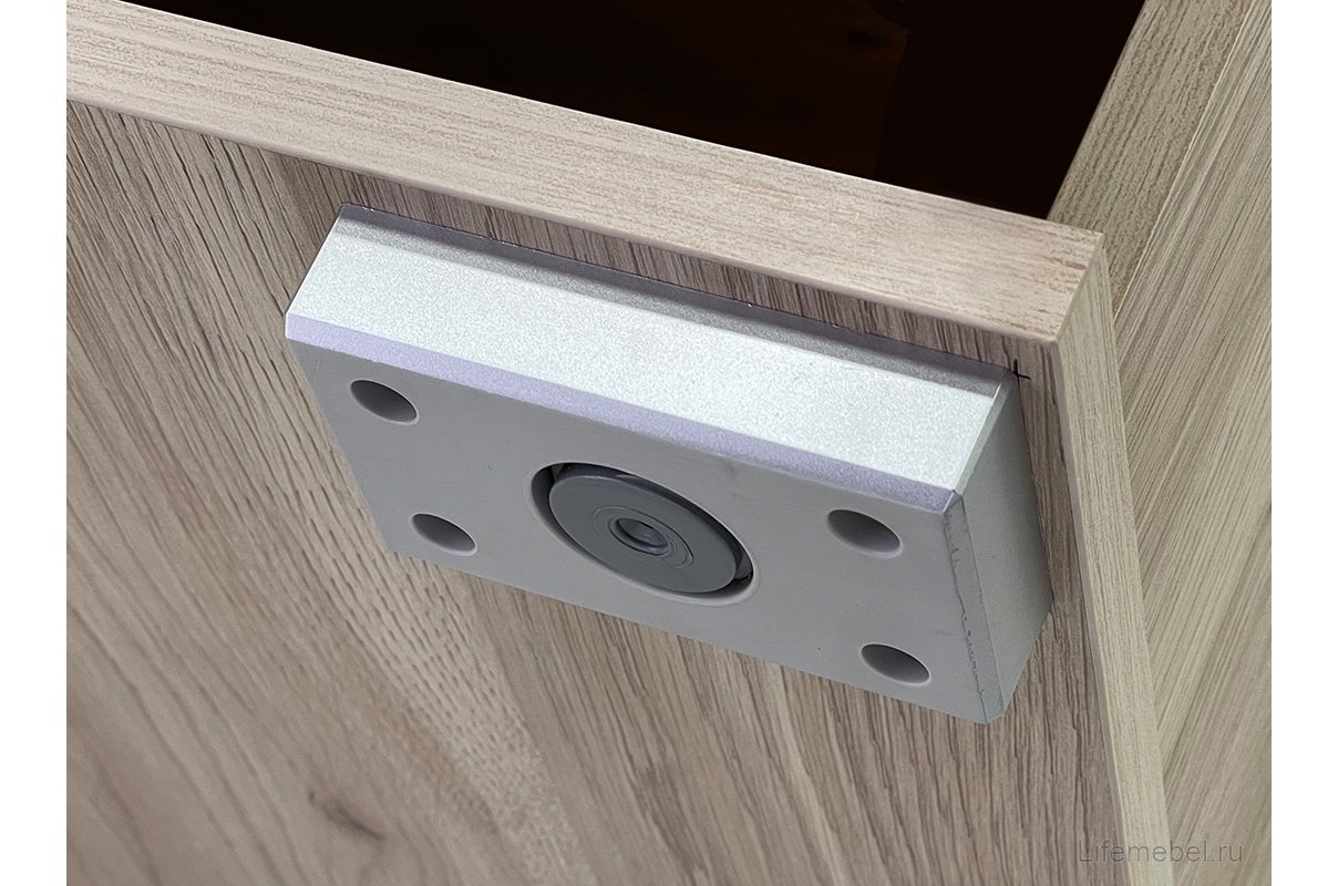 Комплект детской мебели Лайк К113 дуб мария / фуксия / велюр капучино