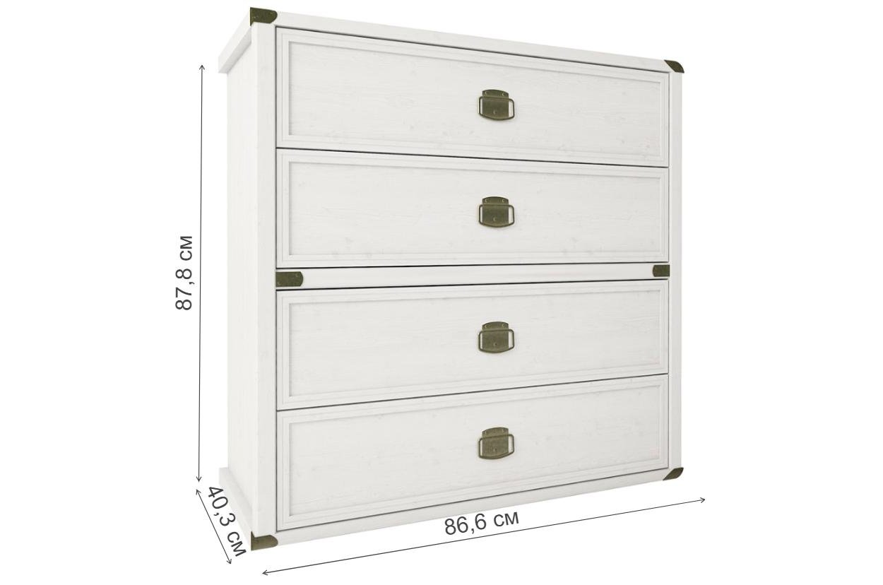 Комод Magellan 4S сосна винтаж