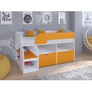 белый / оранжевый