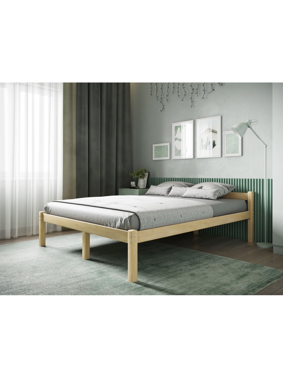 Полутораспальная кровать Ирвин 120х200