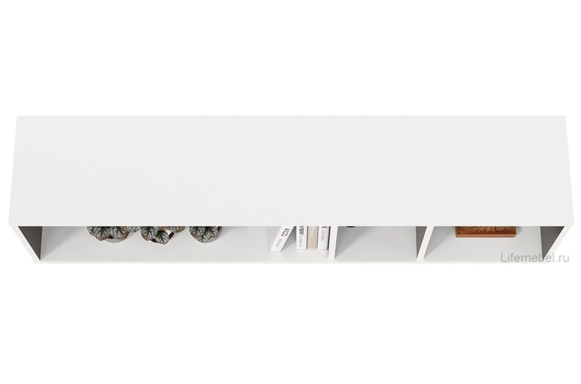 Модульная гостиная Сейдиль белый премиум / черный / белый глянец комплектация 2