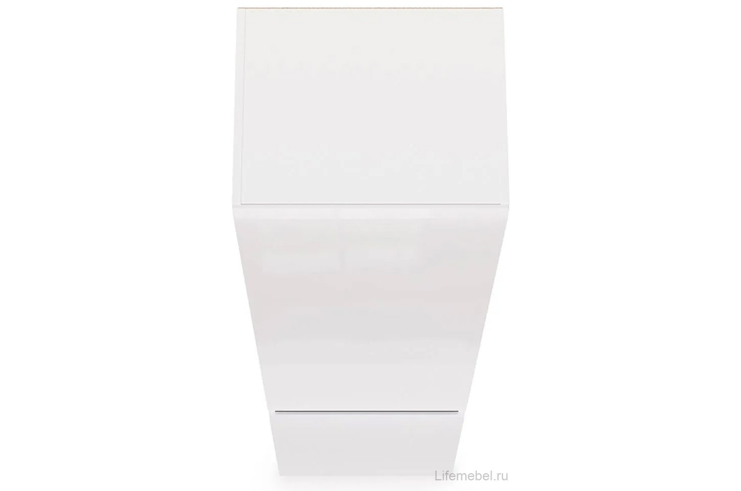 Модульная гостиная Сейдиль белый премиум / черный / белый глянец комплектация 2