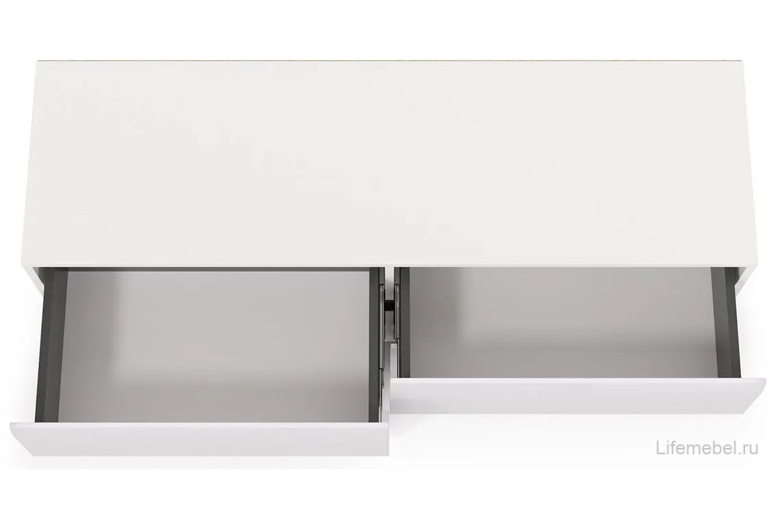 Модульная гостиная Сейдиль белый премиум / черный / белый глянец комплектация 3