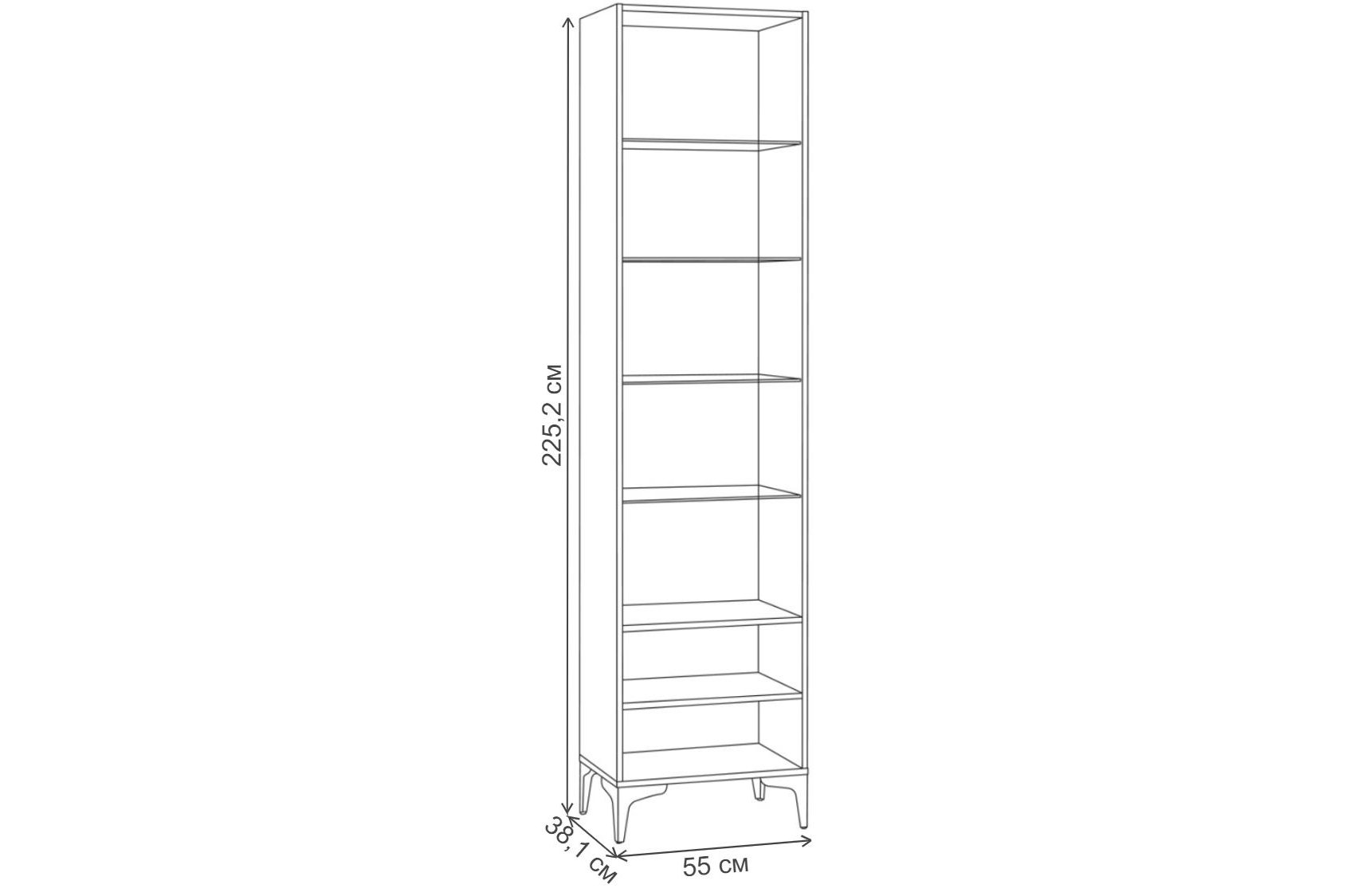 Модульная гостиная Вестра белый шагрень комплектация 3
