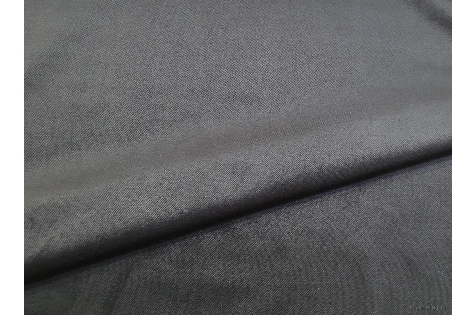 Диван Сатурн микровельвет бежевый / коричневый П-образный