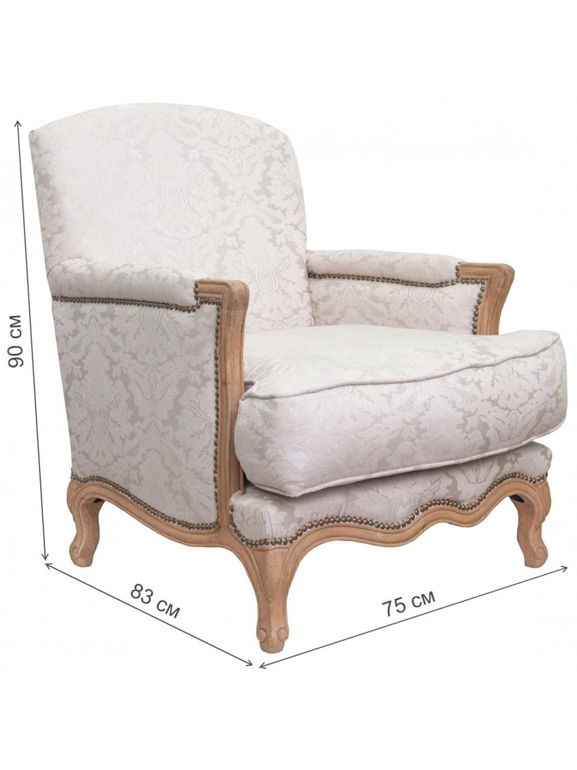 Кресло Mosca CH-299-BP beige print