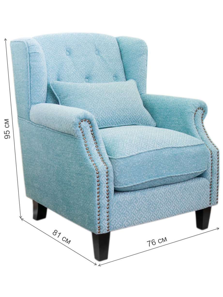 Кресло Scott KS-904-1-B blue