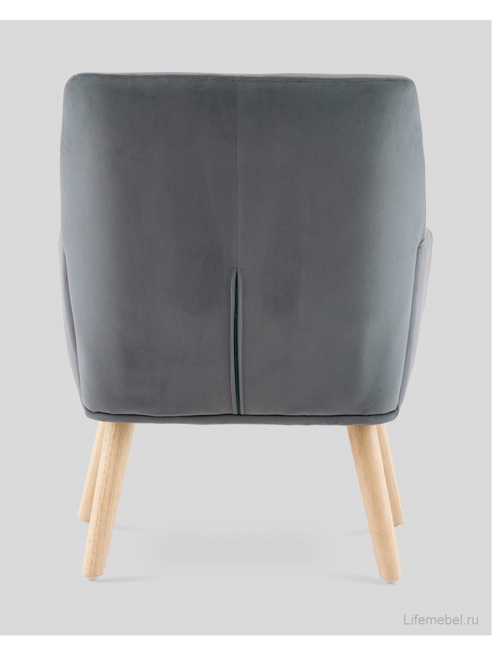 Кресло Райт серый