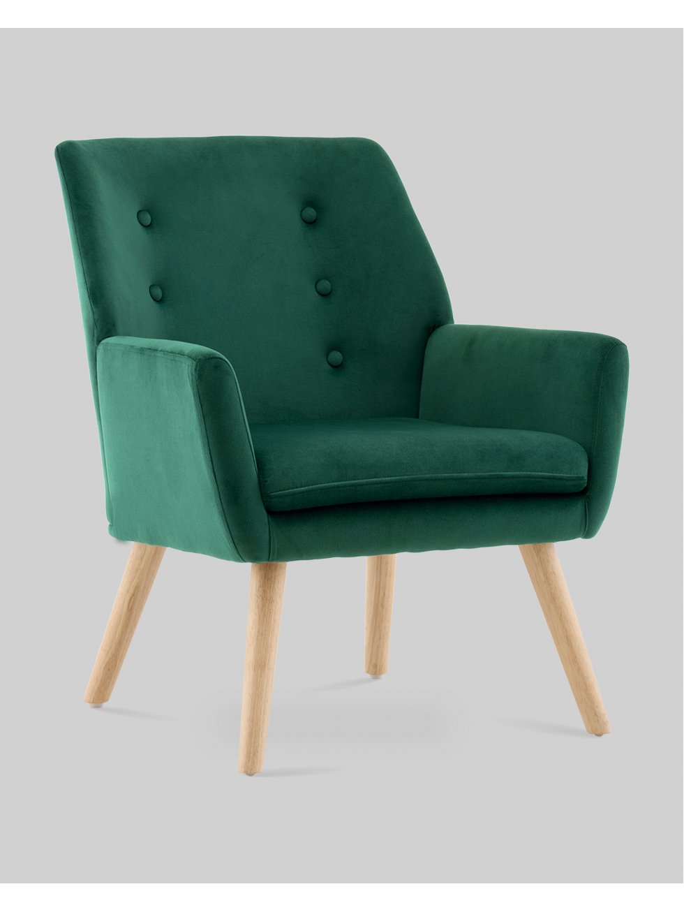 Кресло Райт тёмно-зелёный