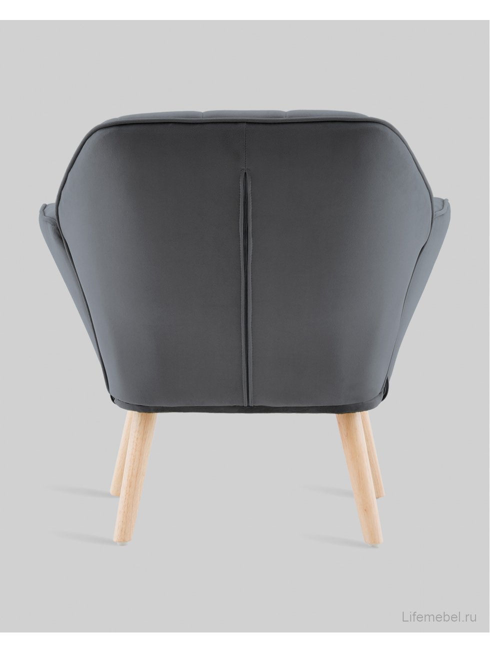 Кресло Руди серый