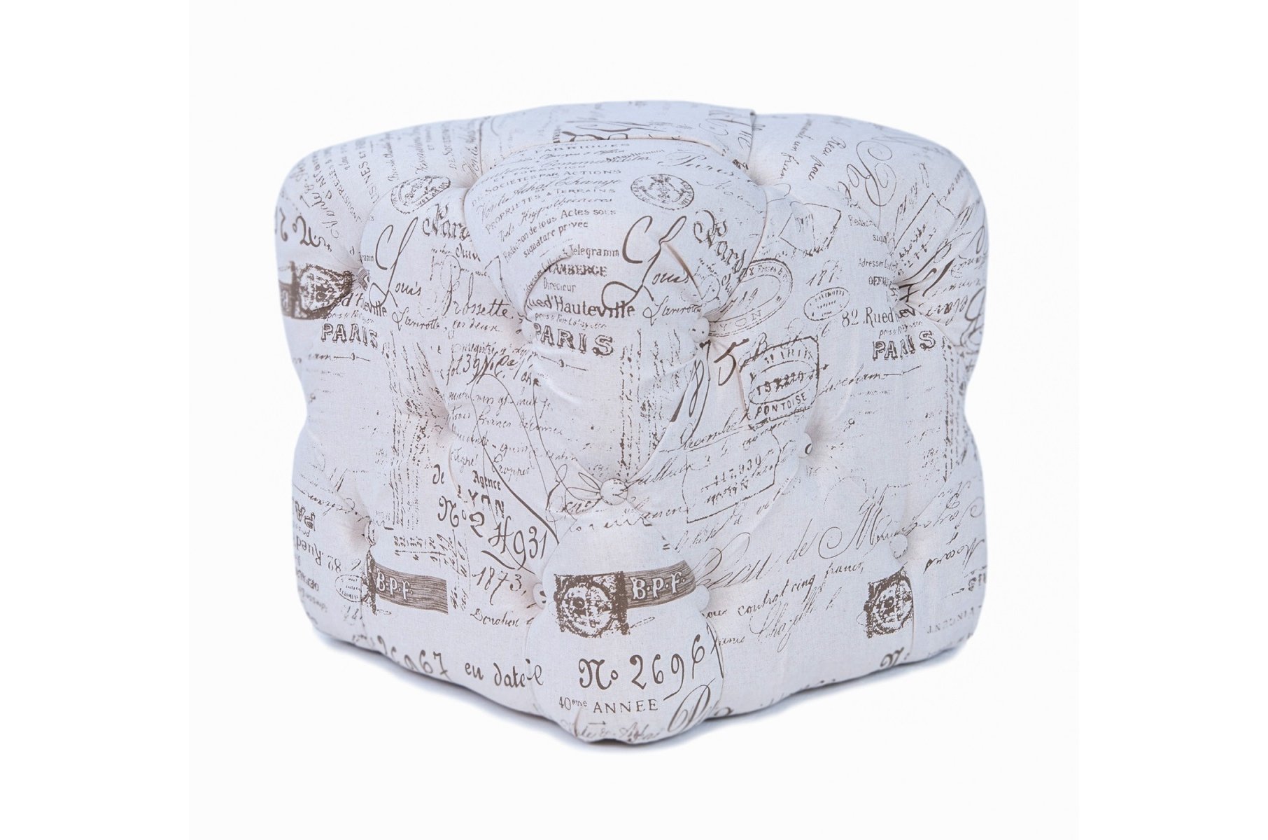 Дизайнерский пуф Amrit Print