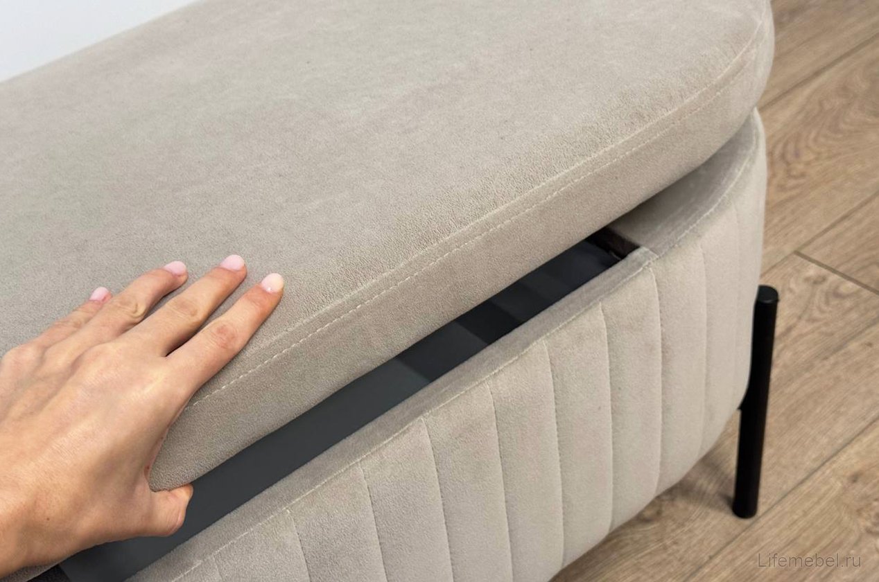 Пуф Винни капучино (велюр)