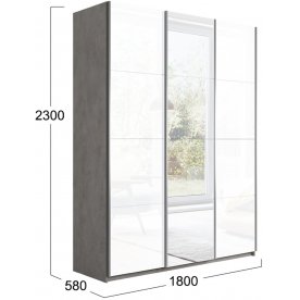 Шкаф-купе Траст СШК 2.180.60-15.13.15