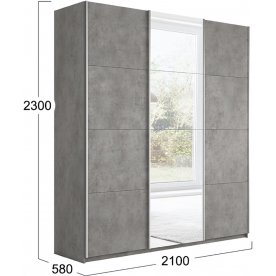 Шкаф-купе Траст СШК 2.210.70-11.13.11