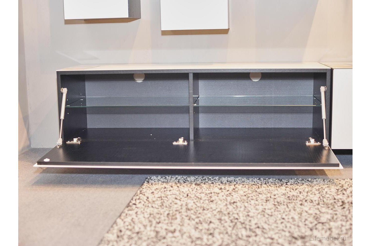 ТВ-тумба MD 650.01.31-31 черный / белоснежный