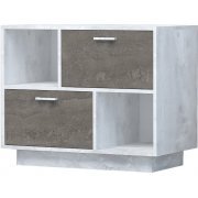 бетон светлый / камень темный