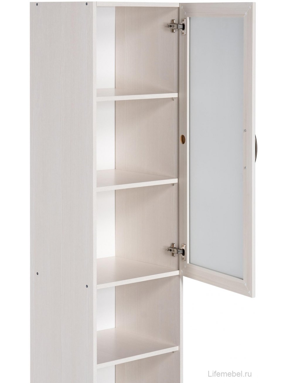 Шкаф-пенал Колибри бодега со стеклом