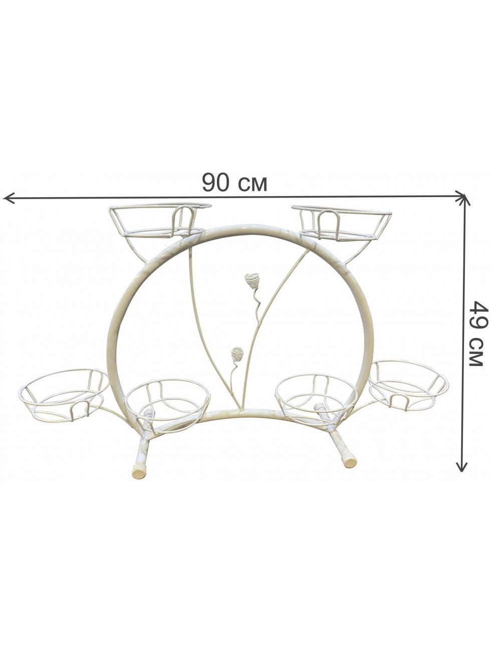 Подставка для цветов Кружок