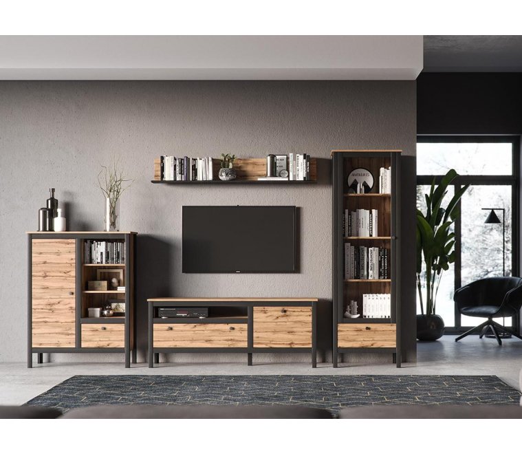 Стеллаж Loft REG1W1S дуб вотан Стеллаж Loft REG1W1S дуб вотан