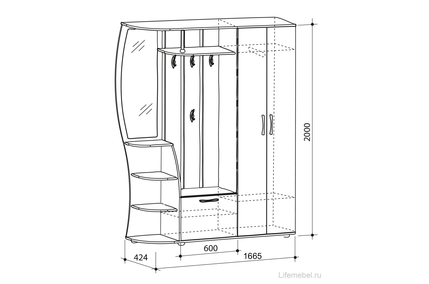 Прихожая Алла 5