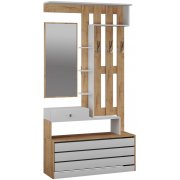 дуб крафт золотой / белый