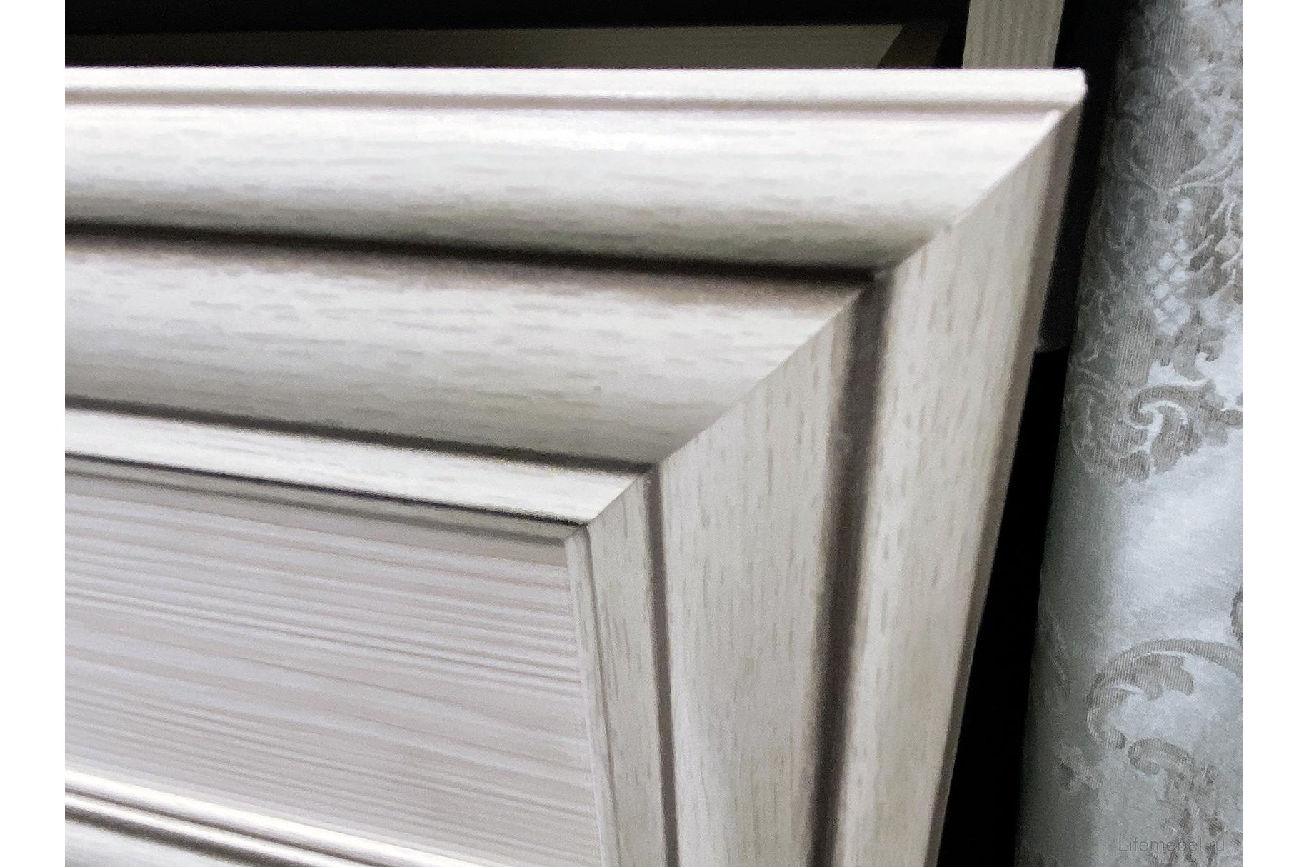 Обувница Tiffany 3D вудлайн кремовый