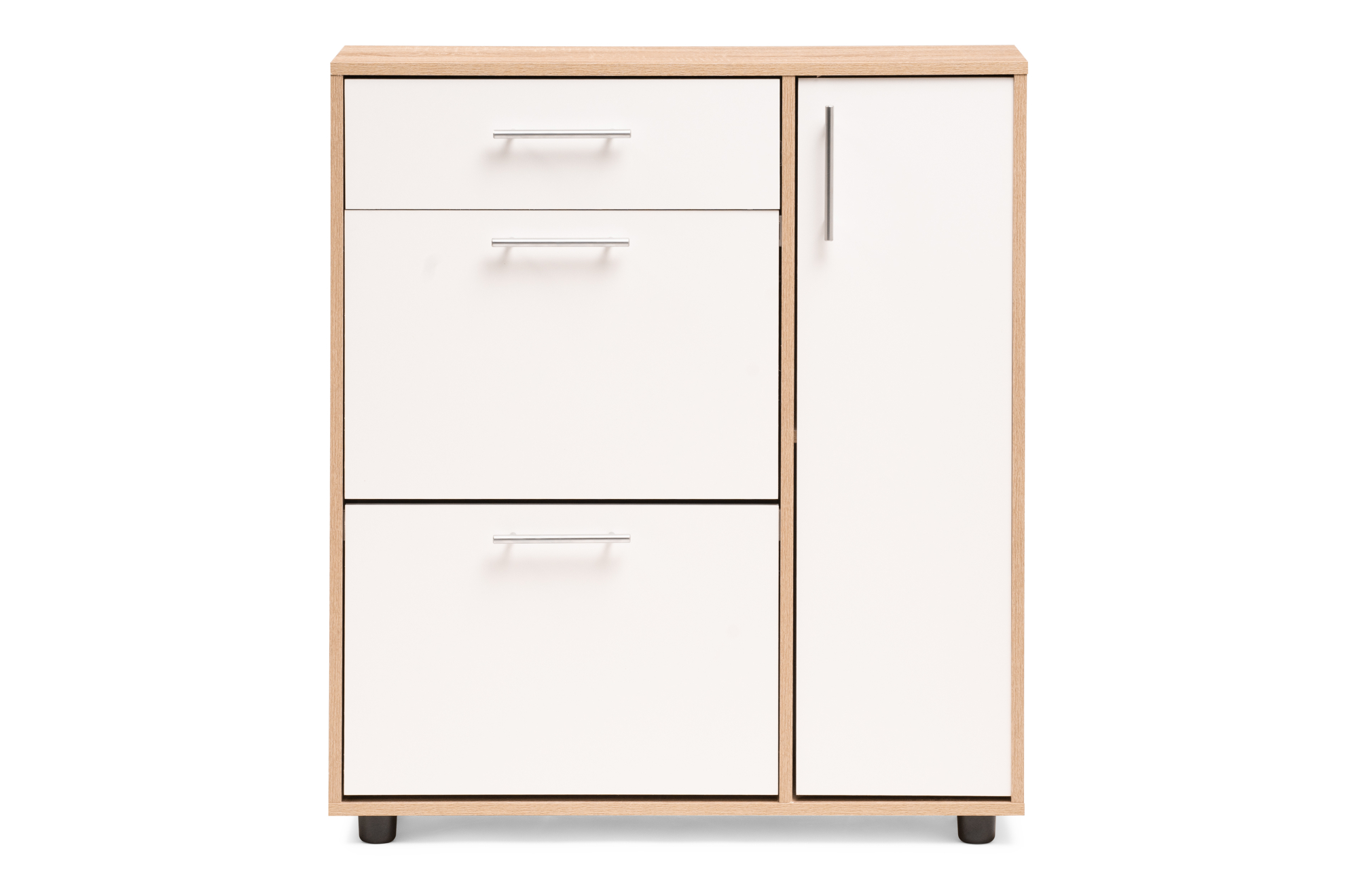 Обувница ТП-4 дуб сонома / белый