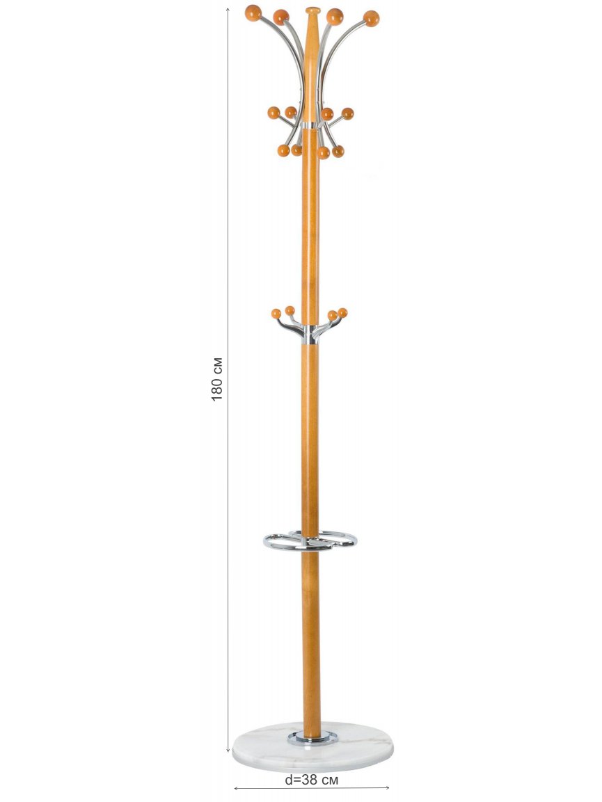 Напольная вешалка XY-028 натуральный