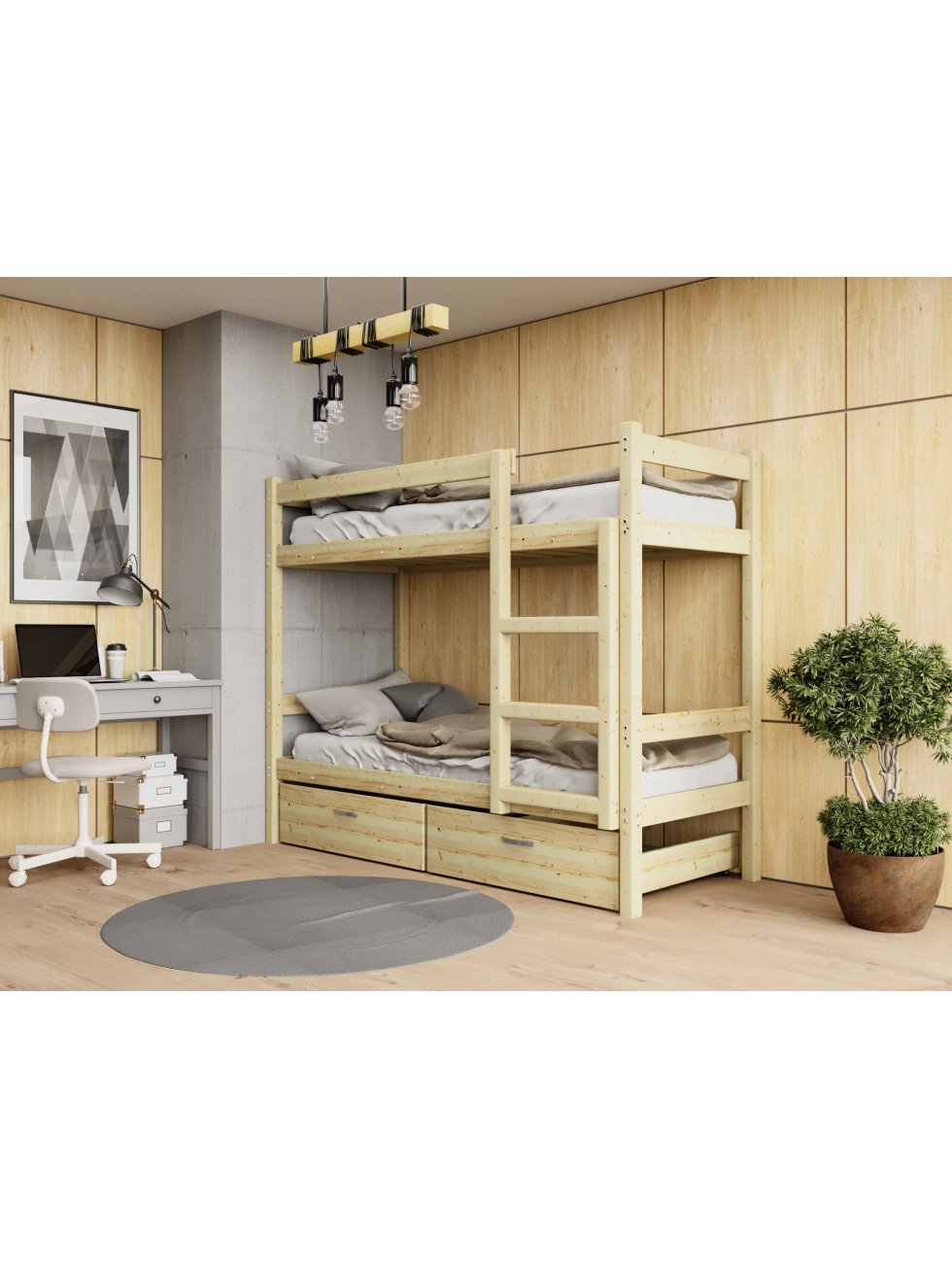 Двухъярусная кровать Алита 80х190