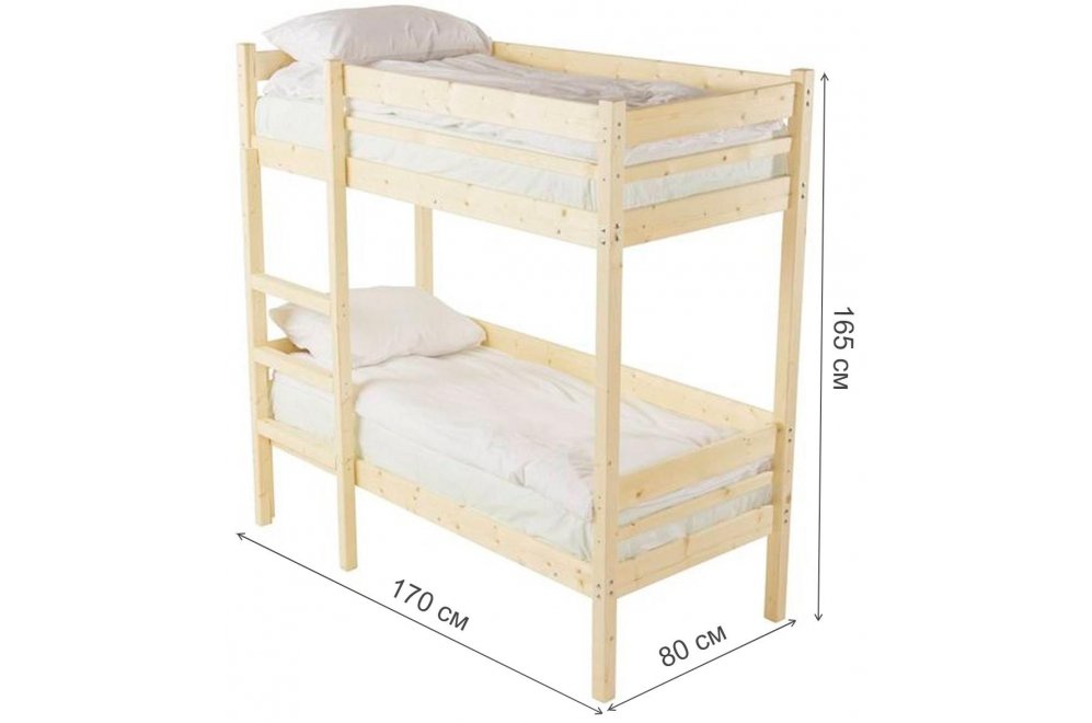 Двухъярусная кровать Микки 70х160 Двухъярусная кровать Микки 70х160