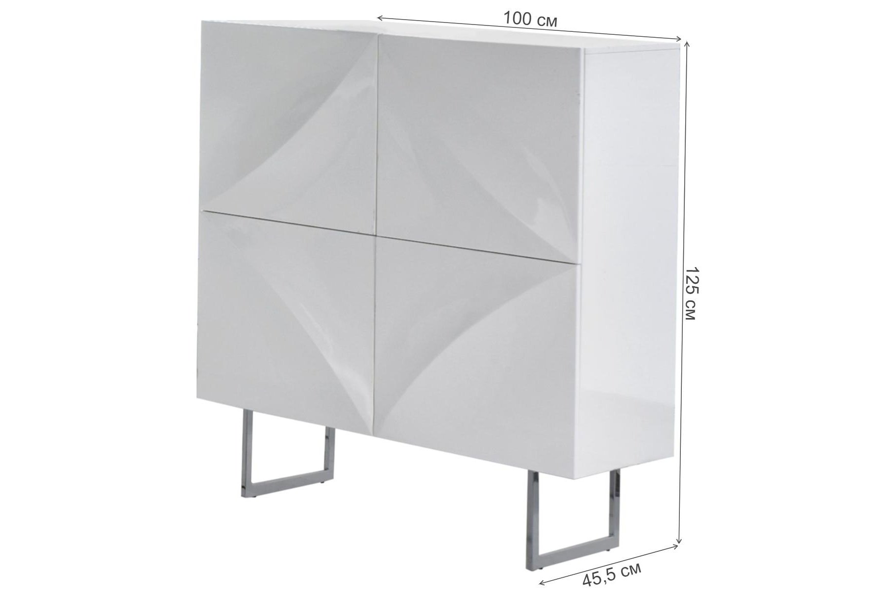 Комод W-101 белый