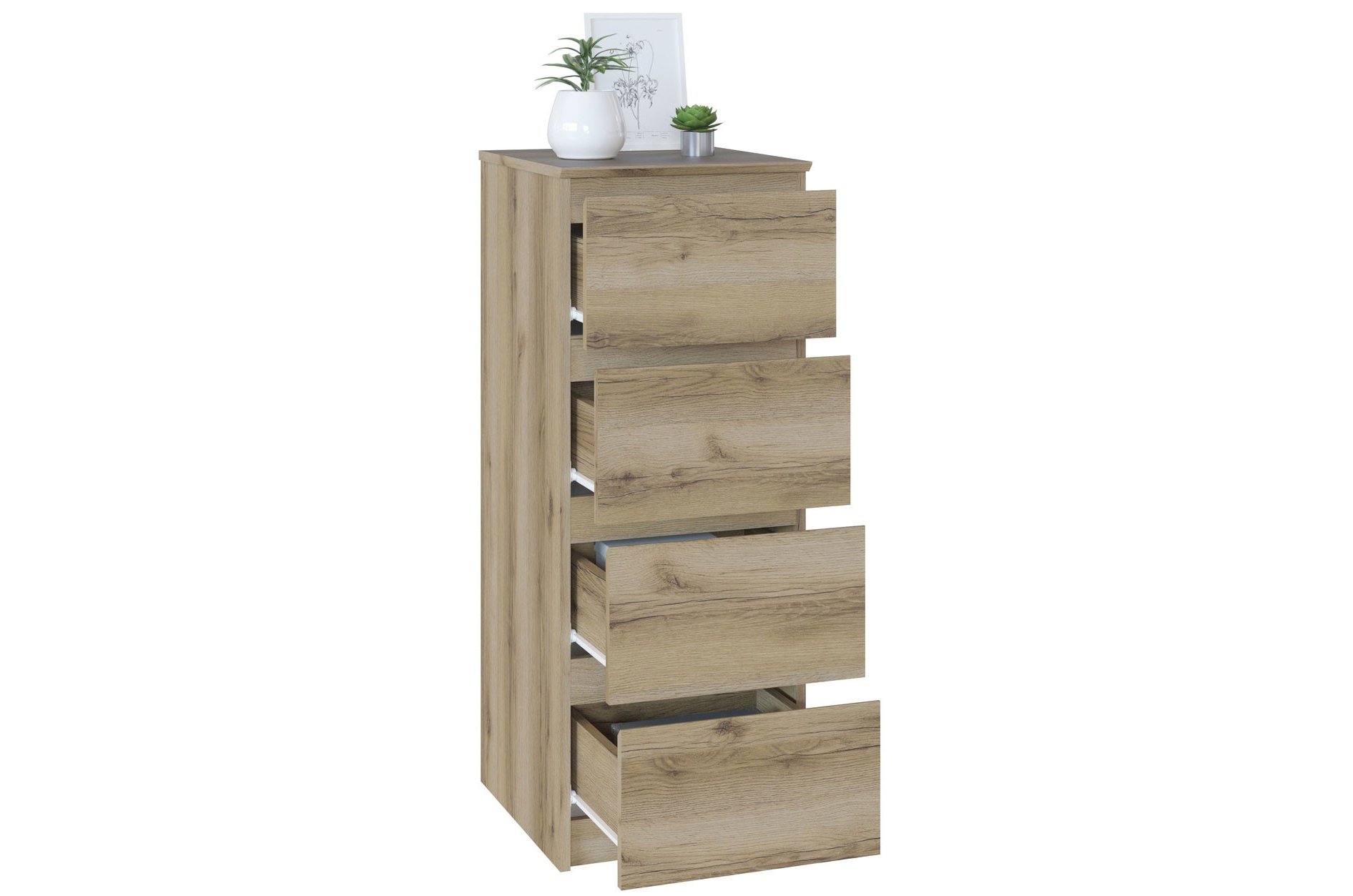 Комод Т-4р дуб делано