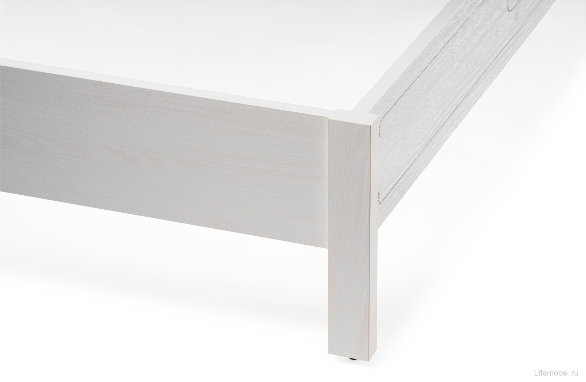 Двуспальная кровать Афродита 05 160х200 см лиственница сибио