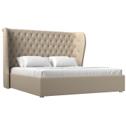 бежевая экокожа