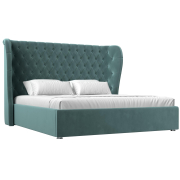 бирюзовый велюр