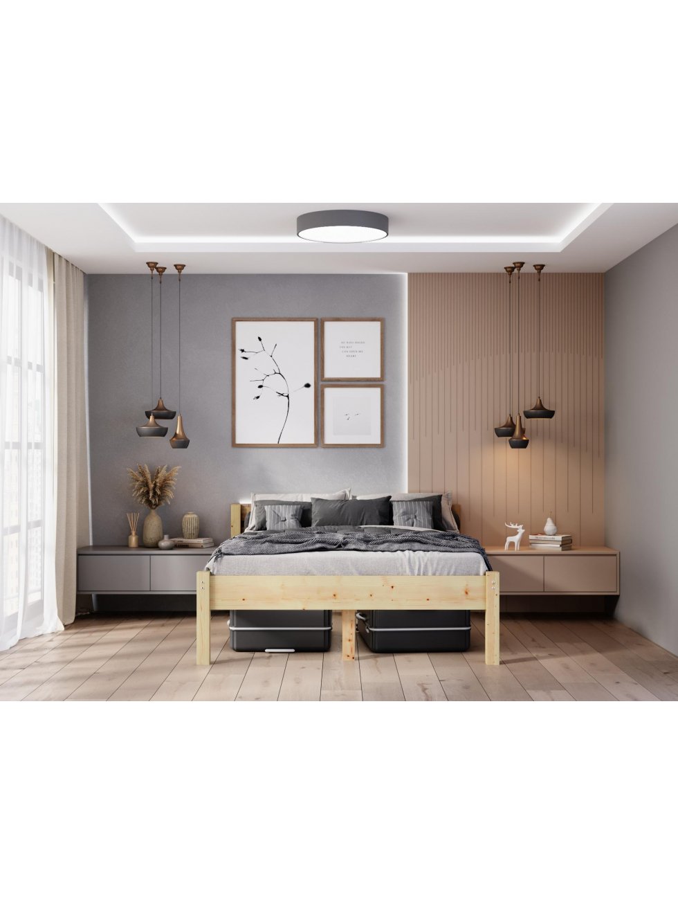 Двуспальная кровать Василиса 160х200