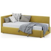 желтый велюр bingo mustard