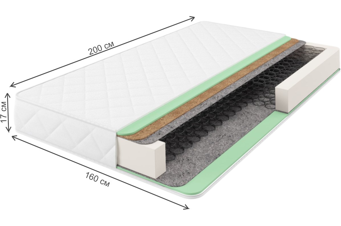 Матрас Promo B Cocos  160x200