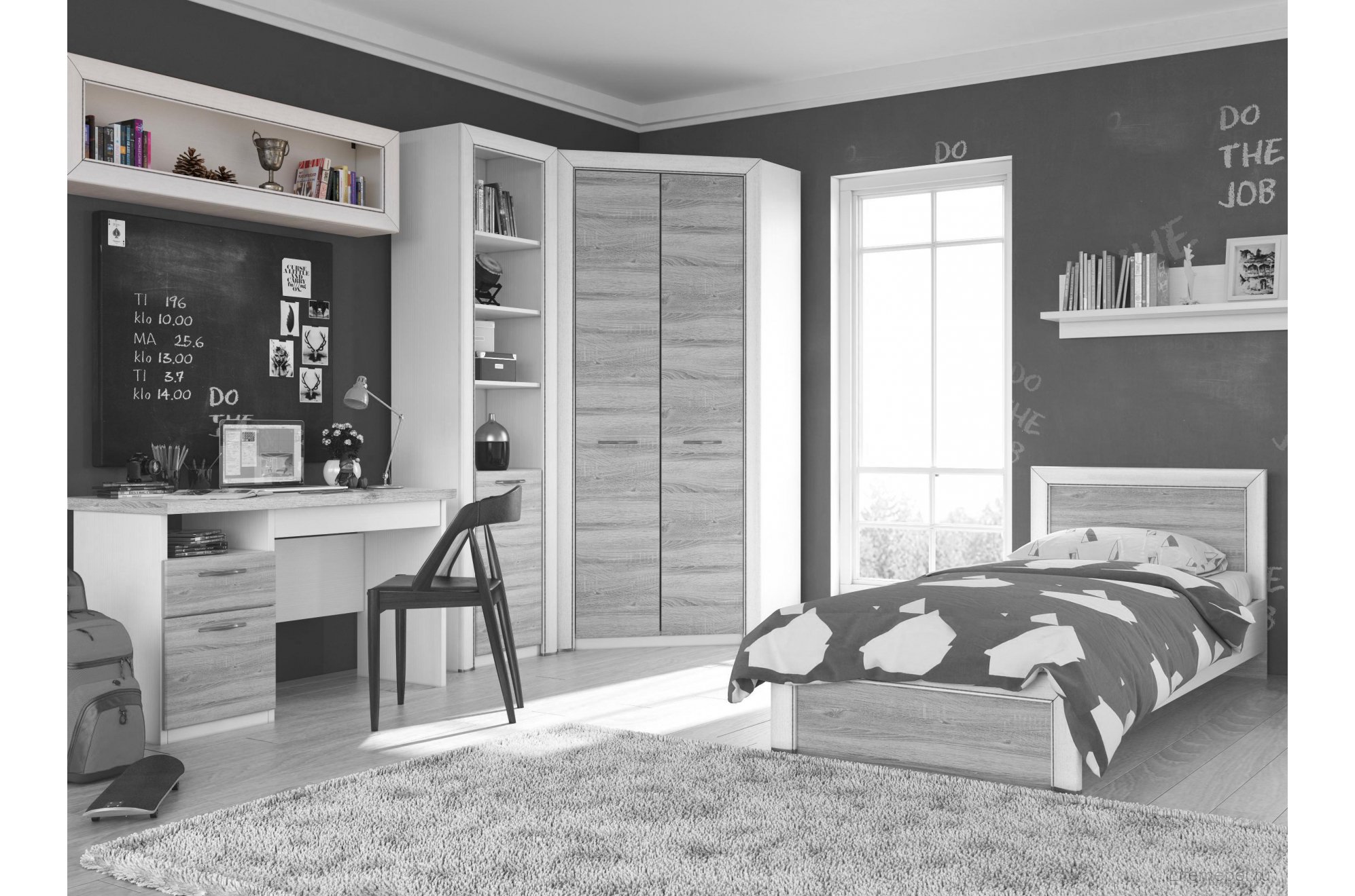 Полка Olivia вудлайн кремовый