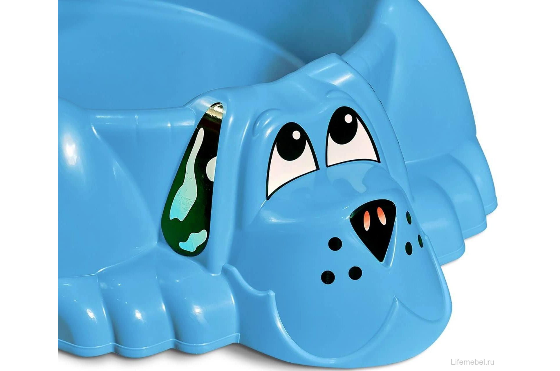 Песочница Sheffilton Kids Собачка 373 голубой