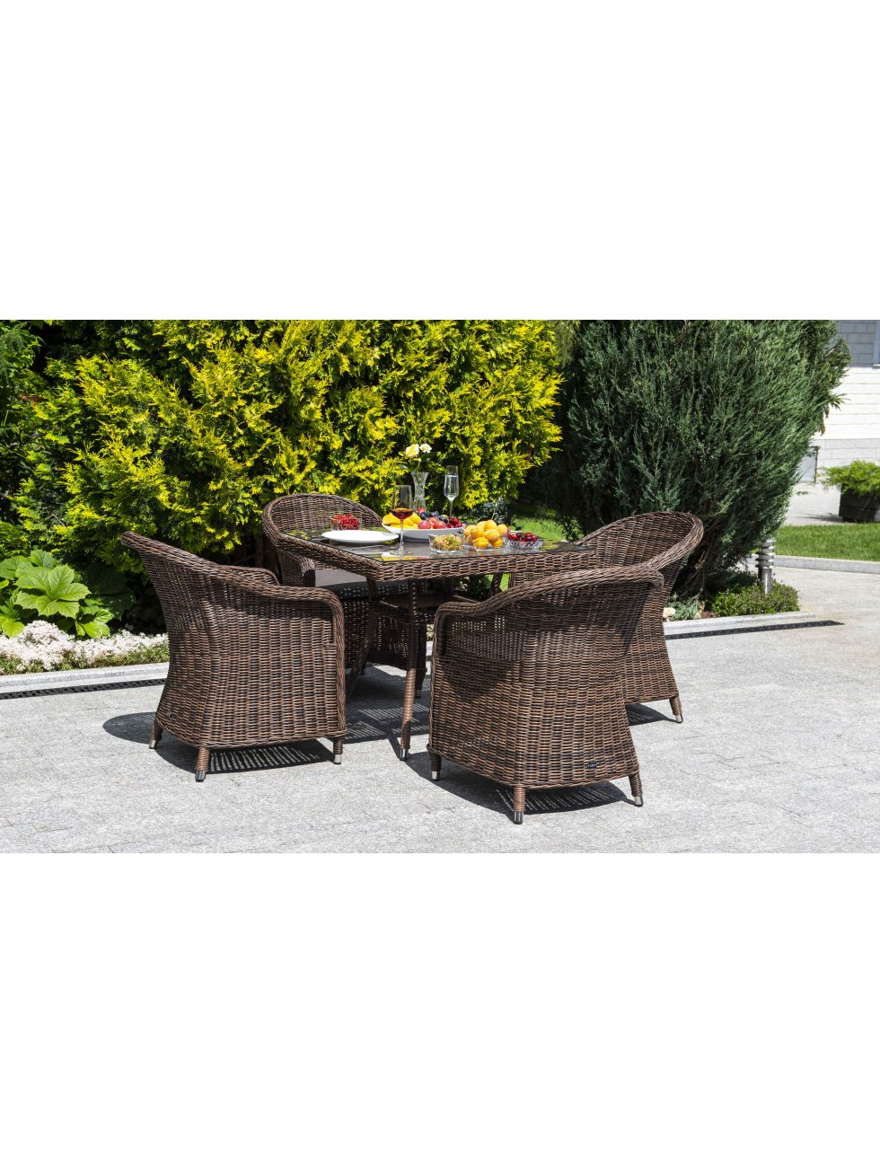 Кресло Roma коричневое