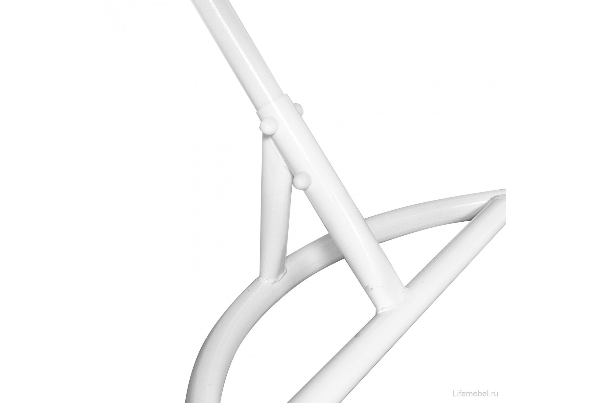 Подвесное кресло Leset Луна белое / зеленое яблоко