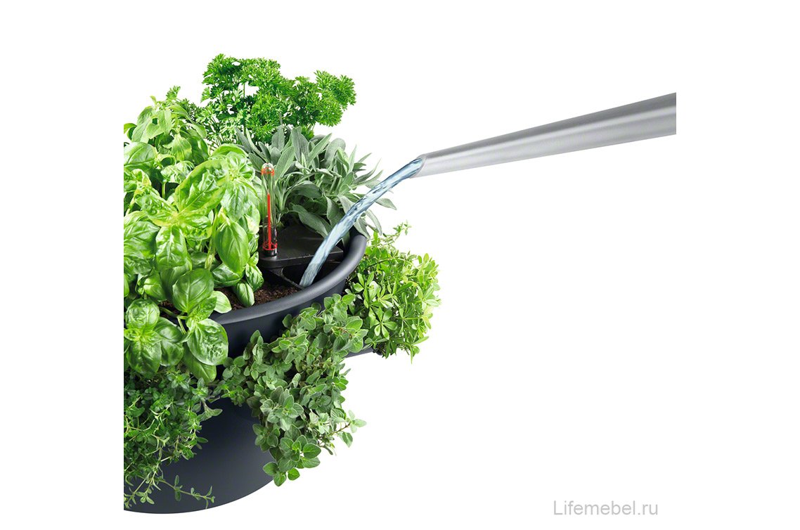 Кашпо Lechuza 14995 CASCADINO Color фисташковый