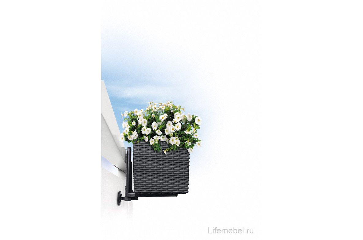Кашпо Lechuza 15602 BALCONERA Cottage 50 Гранит