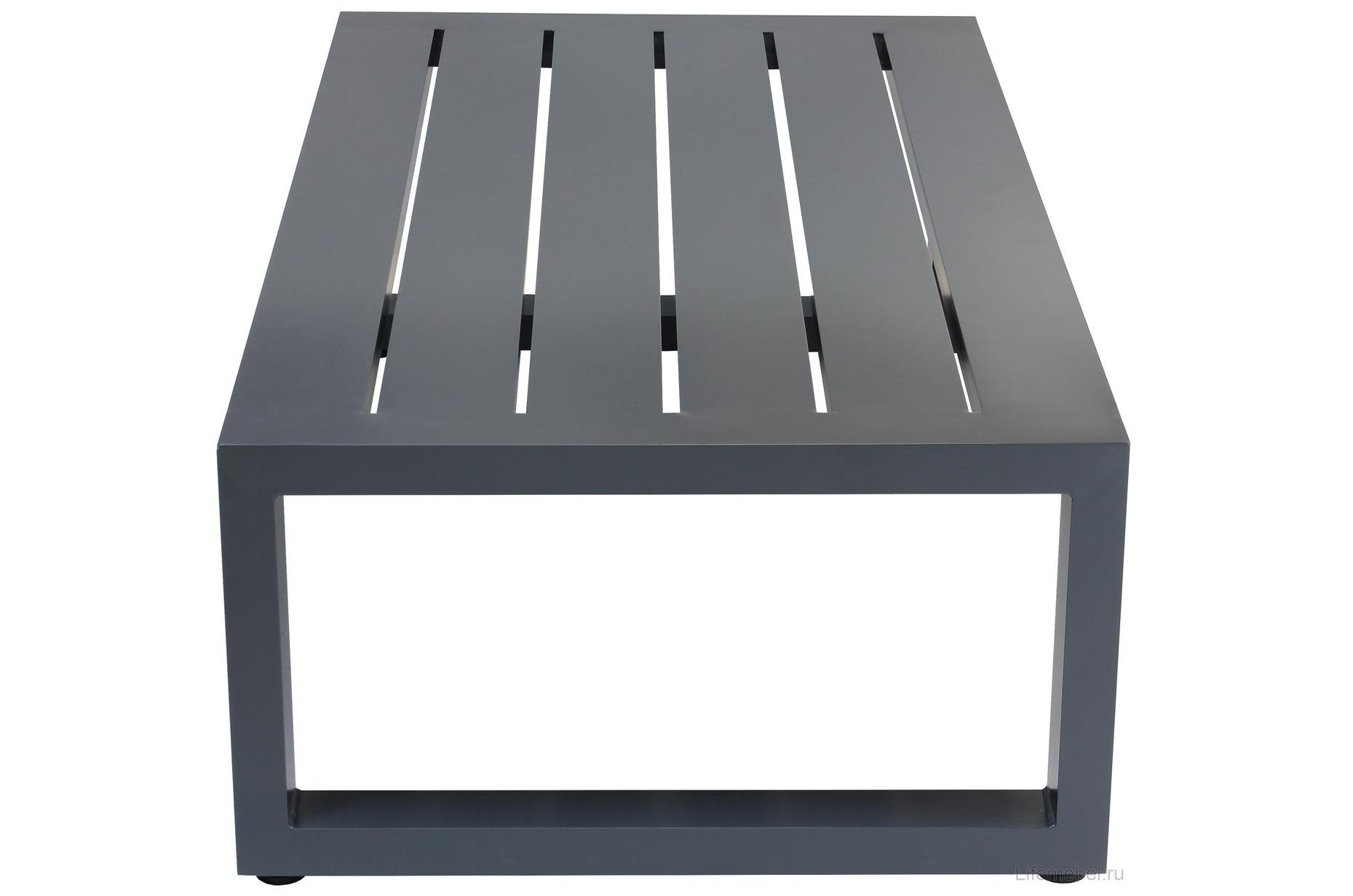 Кофейный комплект из металла Корсика 4 серый