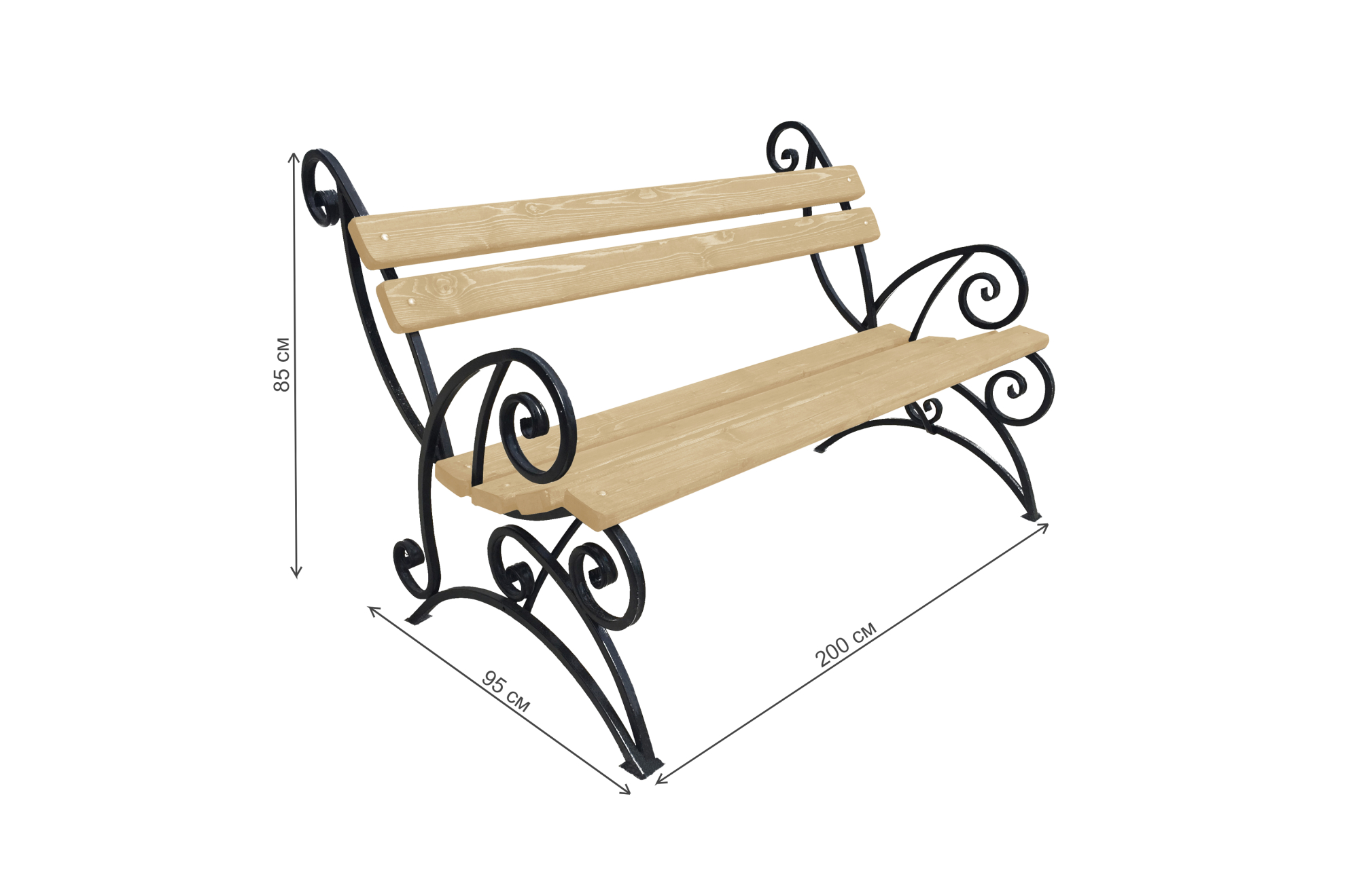 Скамейка Арбат