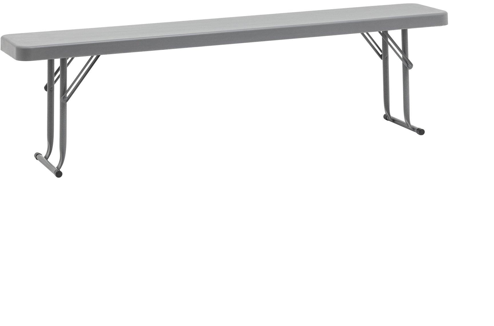 Скамейка Кейт складная 152x25x42 серая