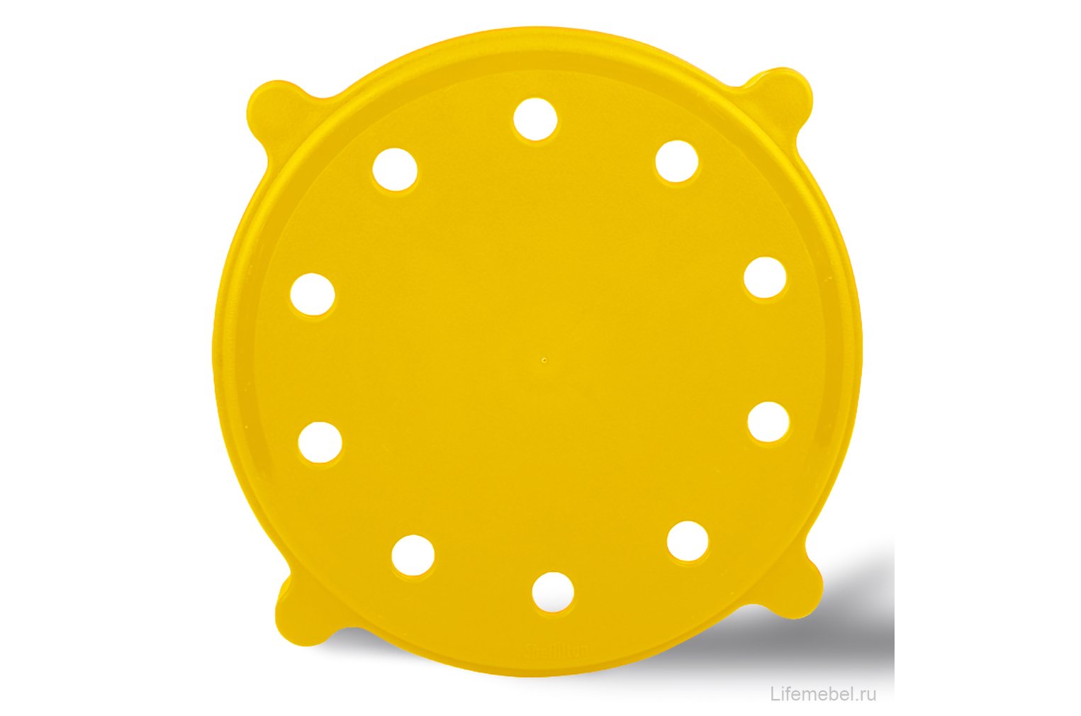 Табурет SHT-S36 черный / желтый