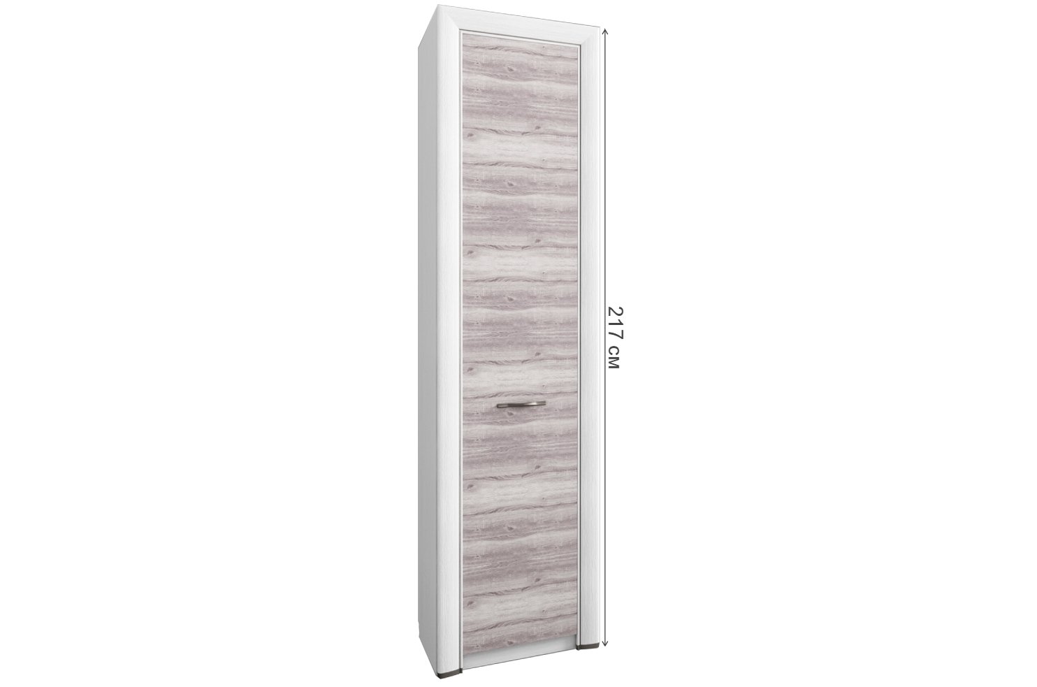 Шкаф Olivia 1DT L дуб анкона